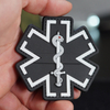 MEDIC Tactical Rubber Rescue Snack Patches Medical MED EMT PARAMEDIC Emblem PVC Rubber Badges