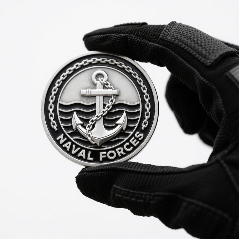 Custom High Quality Silver Plating Custom Challenge Coins Double Sided Design Coin Custom Nickel Coins