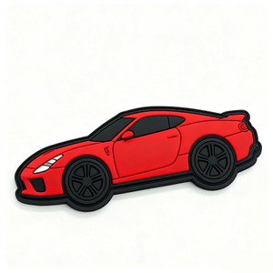 Custom Car Pvc Patches Tag for Clothing Embossed Logo 3D 2D Soft PVC Patches Rubber