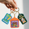 Manufacturer Free Sample High Quality Directly Sell Wholesale Business Advertisement Gifts Silicone Soft Rubber Pvc Keychains