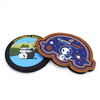 Custom Design Eco Friendly Embossed Logo Silicone 3D Soft PVC Rubber Patches