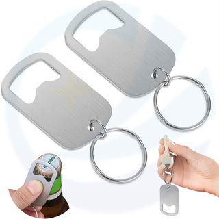 Promotional Gifts Customized Guitars Metal Aluminum Beer Custom Keychain Bottle Opener