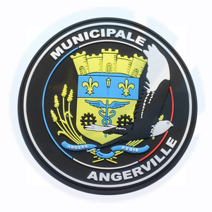 PVC Soft Silicone Patch for Government Department Uniforms