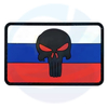 Russia Flag Pvc Patch Rubber Badge