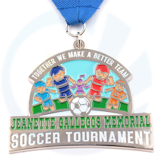 Children Team Soccer Tournament Sport Medal Custom Factory