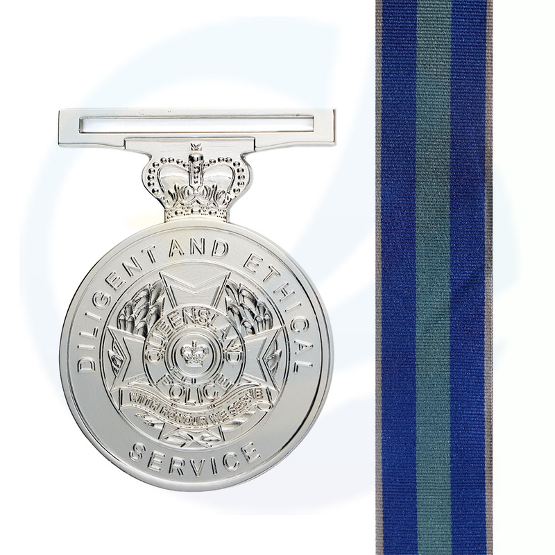 Custom QLD Police Service Medal