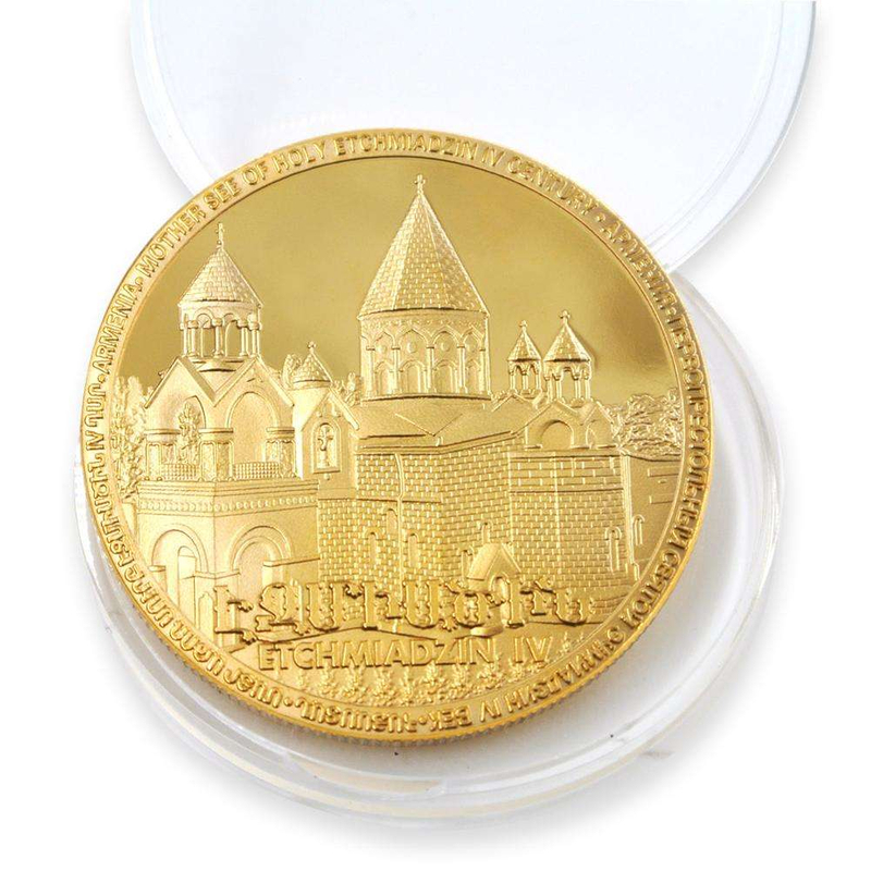 Metal Commemorative 18K 24K Souvenir Gold Coin Maker