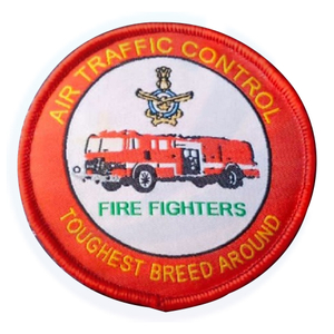 India ATC OVERALL LOGO fire fighters Embroidered Patch