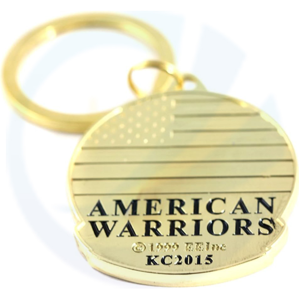 American Warriors Key Ring Military Keychains