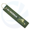 Sherman M4 Key Chain Army Embroidery Keychain 