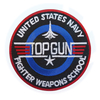 Top Gun Patch Iron Sew On Jacket Clothes Fancy Dress Costume Embroidered Badge