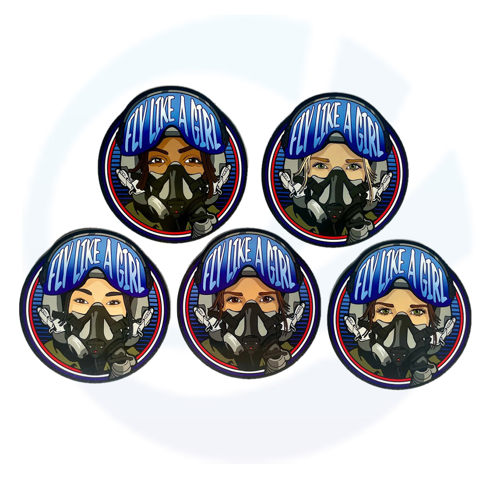 Fly Like A Girl PVC Patch
