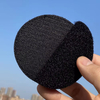 Custom Personalized Hook And Loop Round Professional Soft 3D PVC Rubber Labels Patch 