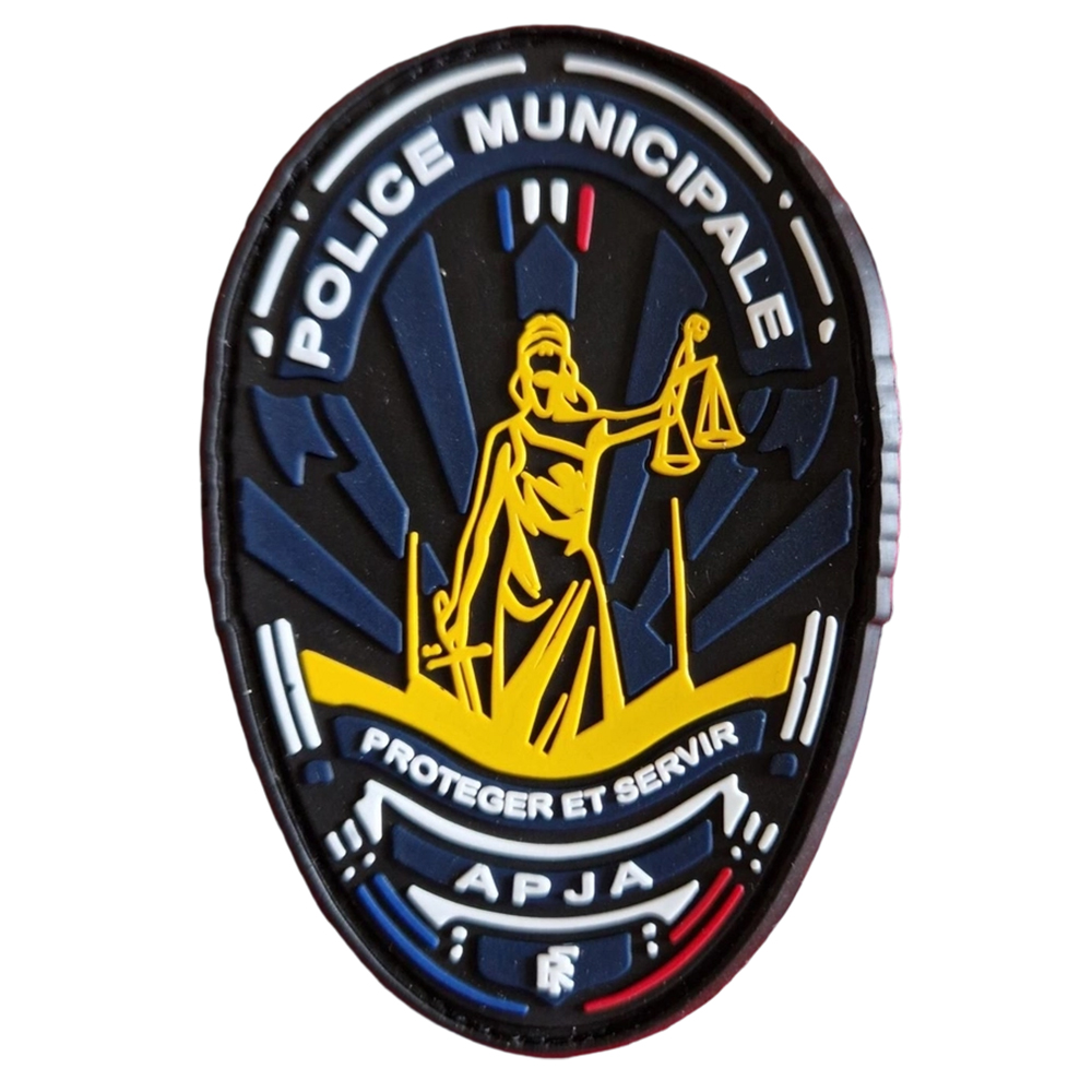 Unique Municipal Justice-Themed PVC Patches in Various Shapes for Hat Accessory Enthusiasts and Collectors