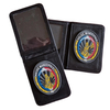 Custom PM Card Holder with PVC Patch Included Stylish ID Card Wallet with Logo for Business and Promotional Use