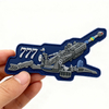 Custom Ukrainian Howitzer 3D PVC Patch | Soft Rubber Artillery Emblem Badge