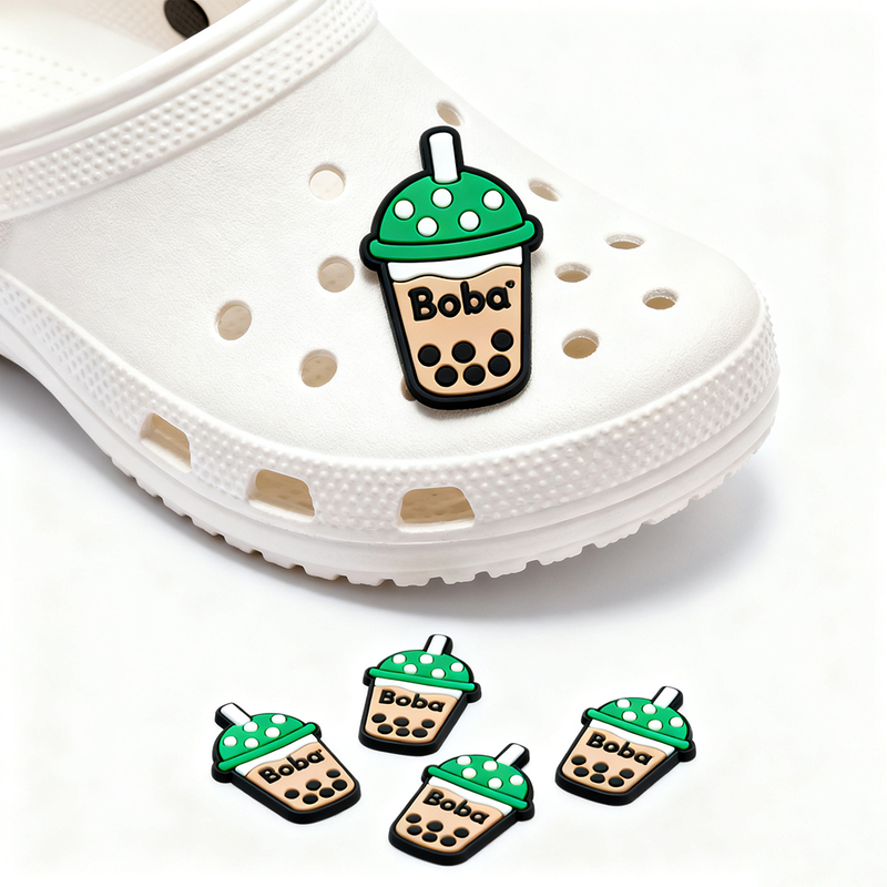 Wholesale Family Guy Shoe Charms Back Button Accessories PVC Soft Rubber DIY Accessories Food Shoes Decorations