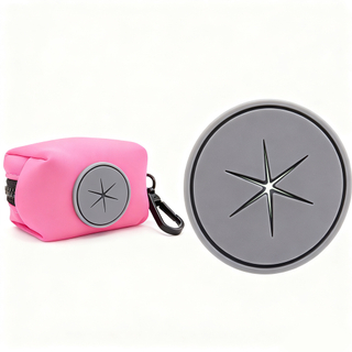 Custom 3D Silicone Label Made Embossed 3d Soft Garment Pvc Patch Hole Earphone Patches Dog Poop Bag Holder Pvc Label