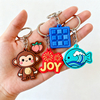 Customizable Soft PVC Key Chains Personalized 2D 3D Logo Keychains Business & Personal Gift Soft Rubber Promotional Carabiners