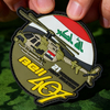 Iraqi Flight Unit PVC Patch Hook and Loop Backing