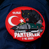 Custom Turkey Panthers PVC Patch 3D Soft Rubber Badge with Hook Backing for Jackets Bags Gear