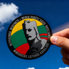 Custom Baltic Mindaugas 3D PVC Patch Lithuania Heritage Rubber Emblem for Jackets, Bags & Airsoft
