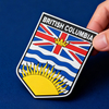 British Columbia Provincial Shield PVC Morale Patch