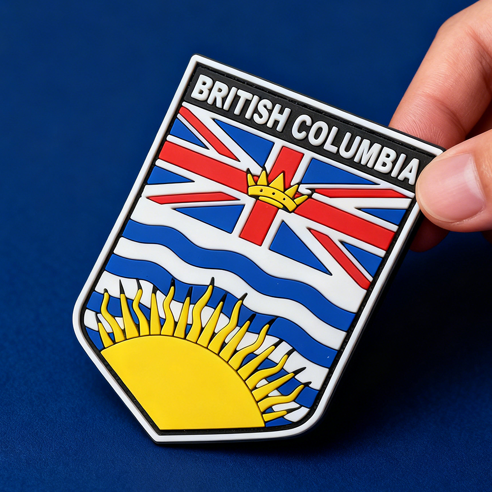 British Columbia Provincial Shield PVC Morale Patch
