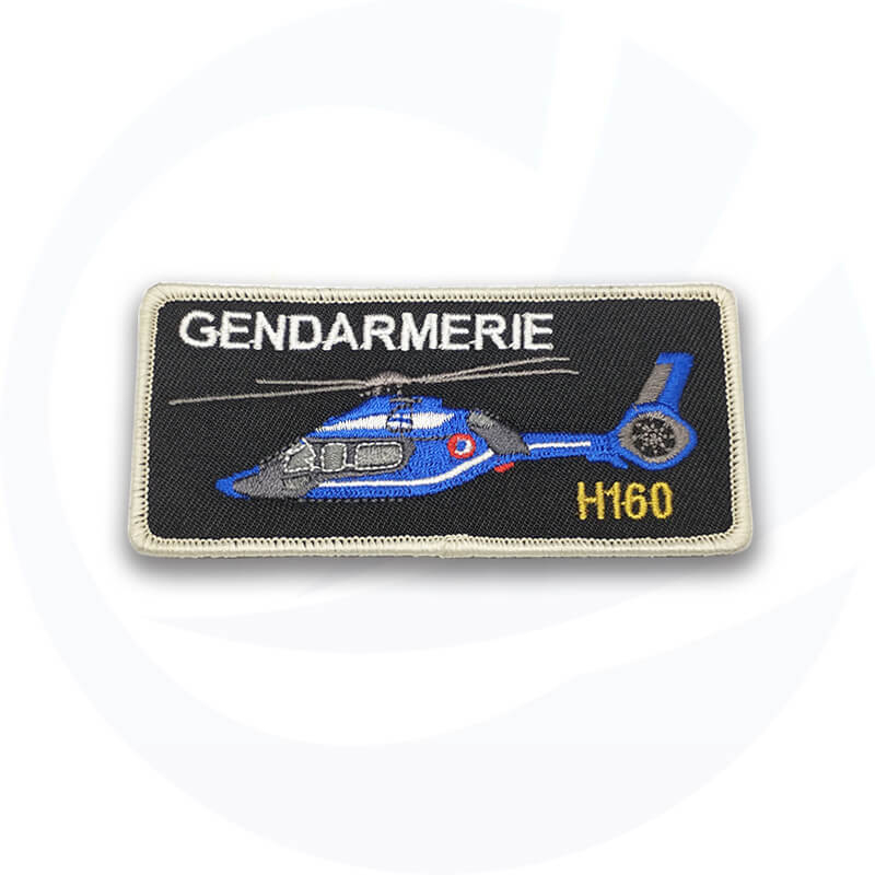 custom large golden Embroidered Patches