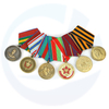 Customized blank metal 3d enamel souvenir medallion of honor custom award commemorative medal