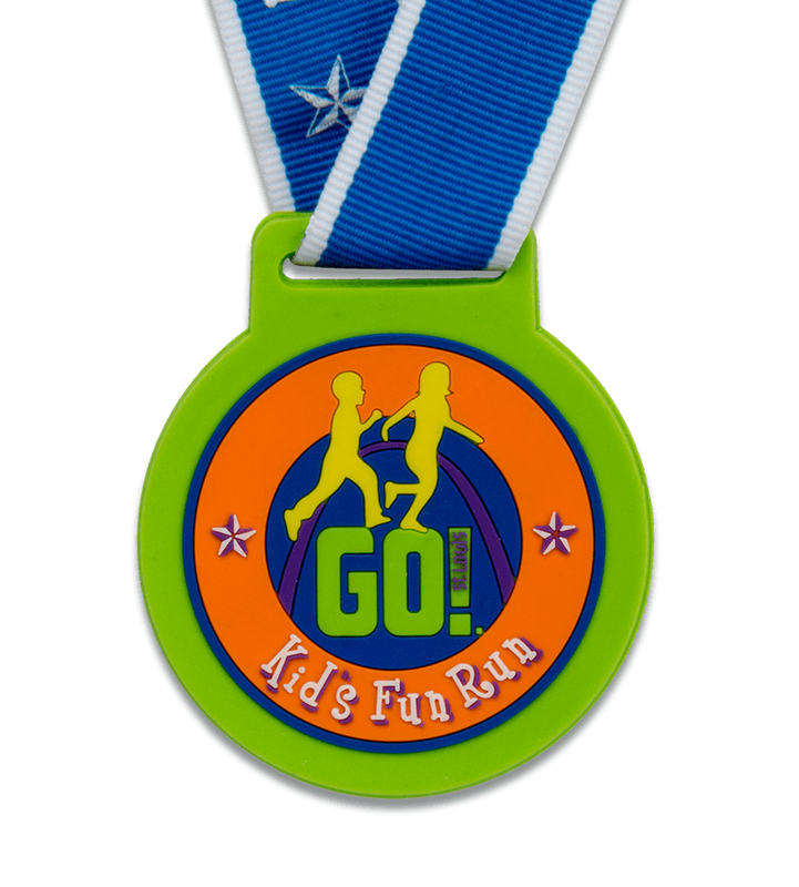 cheap rubber custom award soft pvc customized kids sport souvenir recycled plastic medals