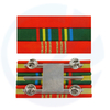 Custom soldier award medal pin stud Ribbon Bar