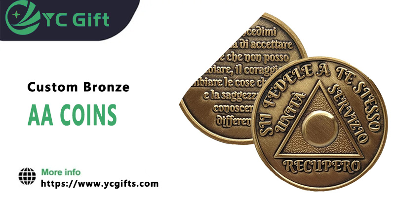 Custom Bronze AA Coins