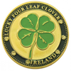 Clover Ireland Irish Good Lucky Challenge Coin