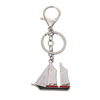 Sailboat Anchor Rudder Keychain 