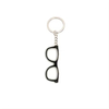 Custom Logo Girl Boss Pink Sunglasses Glasses Keychains Eyeglass Key Chain