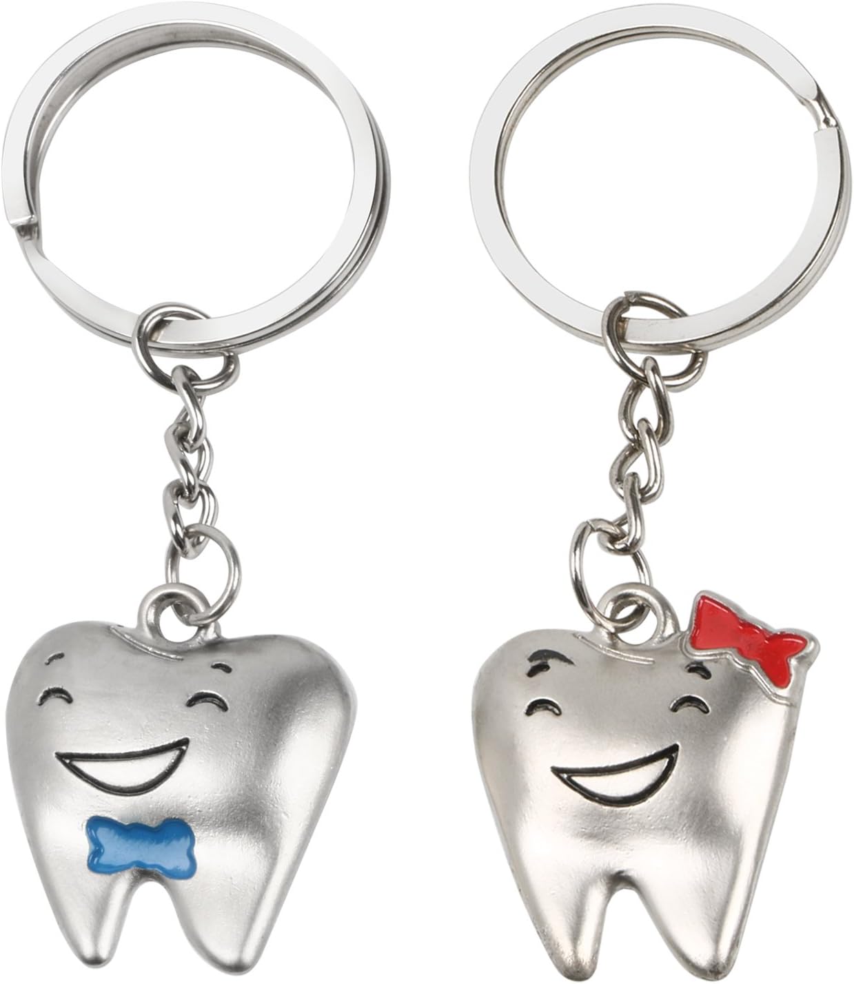 Tooth Teeth Dental Dentistry Dentist Enamel Keychains 