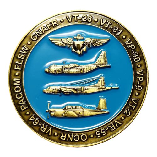 CNAFR Capt Boland RET Challenge Coin