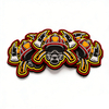 Custom Firefighter 3D PVC Rubber Patch High Detail Firefighter Badge Soft Rubber Patch for Apparel Equipment Accessories