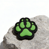 Dog Paw 3D Rubber Patch Custom PVC Dog Paw Emblem Soft Durable Raised Design for Bags Jackets Hats Accessories