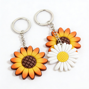 Sunflower Daisy Keychain for Women Party Favors Hanging Car Accessories Decorations for Theme Party Party Return Gifts