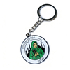 Wholesale Custom Saudi Arabia Company Logo Double Sided Enamel Keychain Color Printed Pin Souvenir for Gift