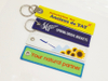 Woven Fabric Keyring