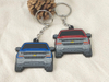 PVC Chevrolet Car Keychain