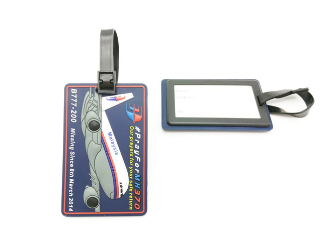 Oem Personalized Customized Soft Pvc Luggage Hang Tag, Hanging Rubber Baggage Tags