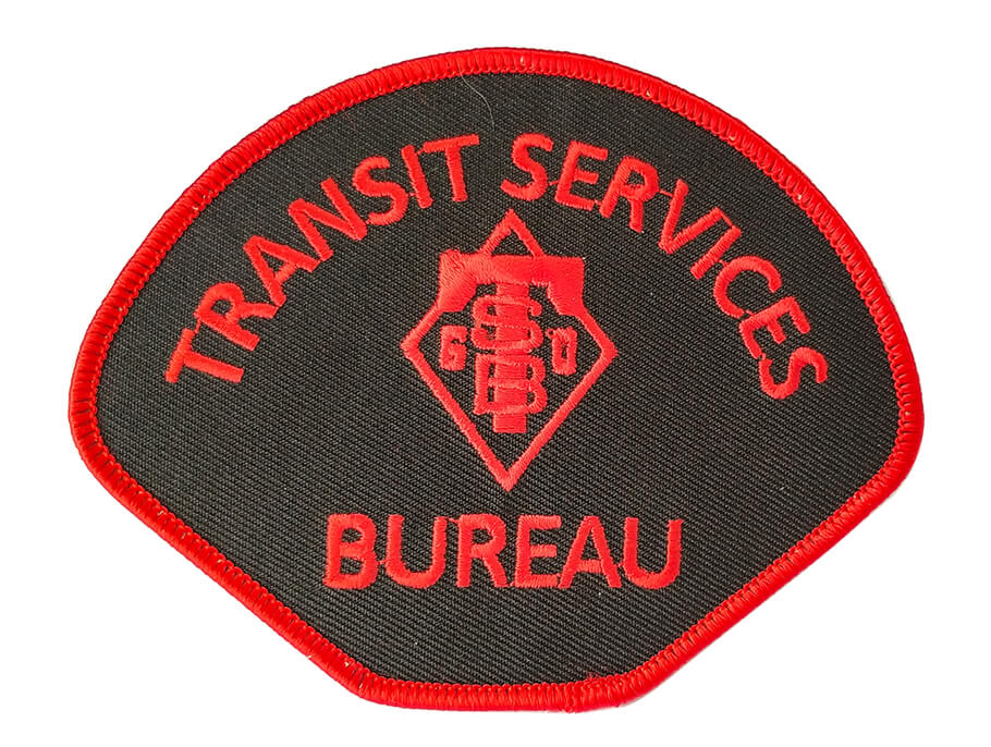 Gradual Change Embroidery Patch