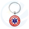 Factory direct sale custom medical ambulance emergency rescue Keychain