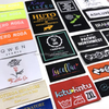 20 Years of Weaving Experience to Customize Private High-Density Damask Clothing Woven Labels