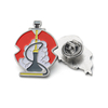 Metal Fire Shape Red Funny Enamel Pins Set
