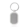 Custom Engrave Stainless Steel Blank Rhinestone Metal Logo Key Chain